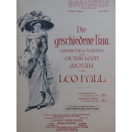 Fall leo die geschiedene - die,