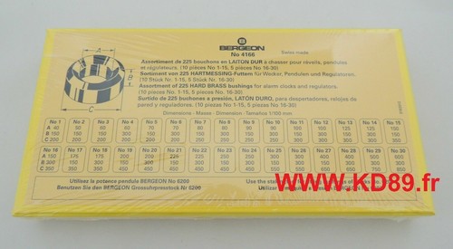 Bergeon 4166 assortiments - 4166,