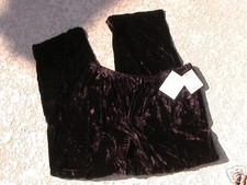 LIZ CLAIBORNE EGGPLANT VELOUR
