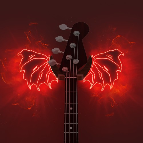 Support mural pour guitare