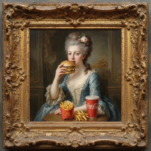 Reine du fast food - la, fast-food