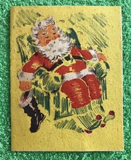 1940s XMAS Season's Greetings RARE Antique Vintage Holiday Card & FREE GIFT!!