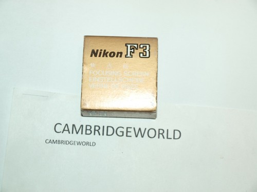 Nikon focusing screen - nikon,