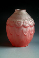 ANCIEN VASE ART DECO VERCAIS , LE VERRE FRANCAIS GLASS - CIRCA 1930