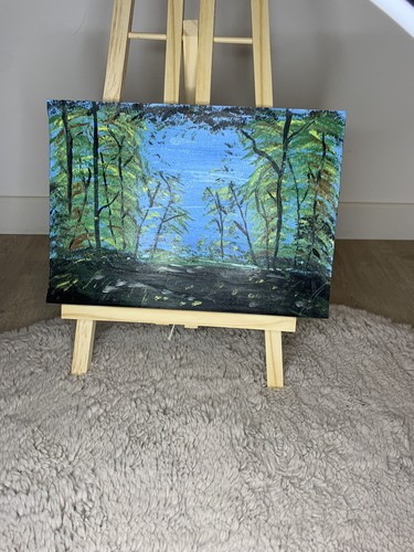 Tableau peinture acrylique - tableau, sur