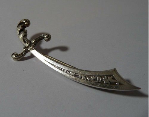 Broche ancienne sabre - ancienne, "