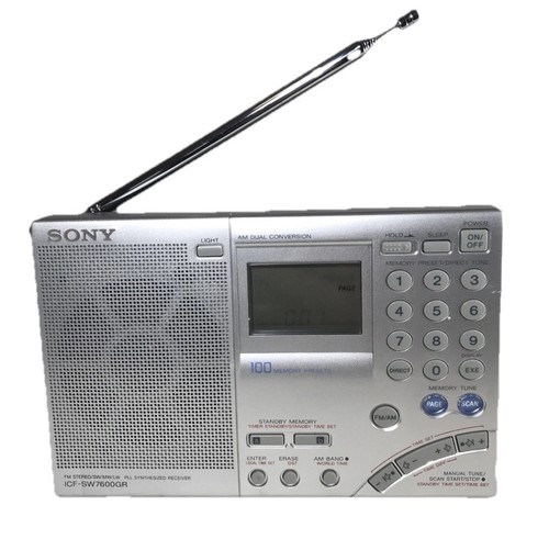 Sony icf sw7600gr world band - world,