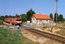 Carte QUEVERT Train Autorail