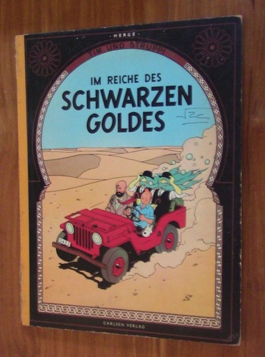 Tintin tim kuifje german - tim, 1e