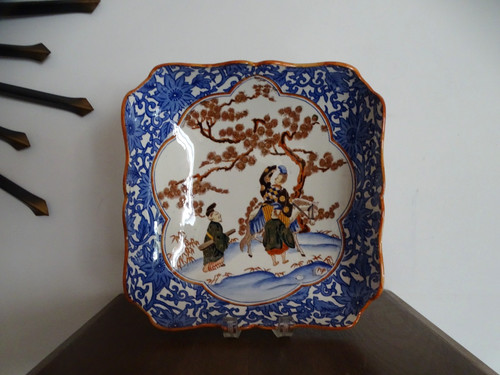 Saladier faience gien décor - saladier,