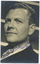 E008 Photo RPPC vintage Acteur