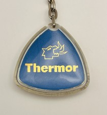 PORTE CLÉ - Thermor - Bleu - Marque Francaise / Vintage Keychain 1960s 