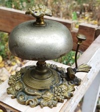 Ancienne Clochette / Sonnette de Table – Comptoir, Hôtel, maison de maître