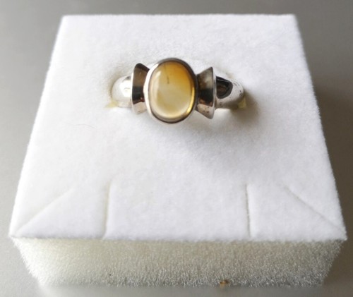 Bague citrine taille - bague,