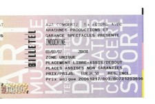RARE / TICKET BILLET DE