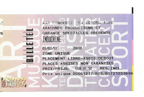 Rare ticket billet de - rare, /