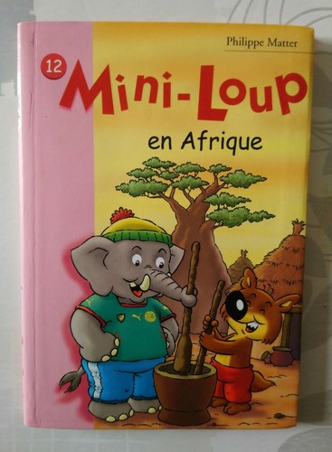 Livre mini loup - livre, afrique