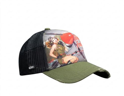 Casquette rock free life - rock'n,