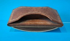 Ancien Tampon Buvard à bascule en cuir De Bureau Made In France Bonne État 