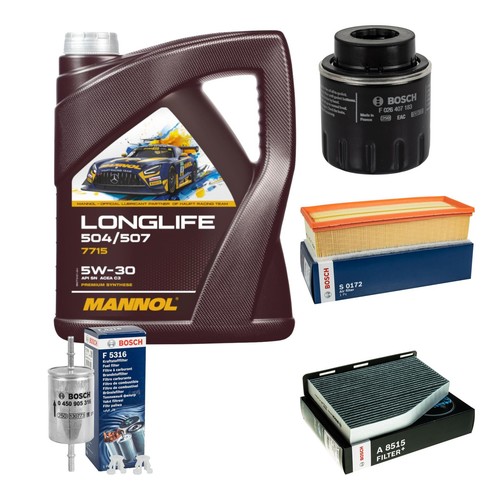 Bosch inspection set mannol - 5l,