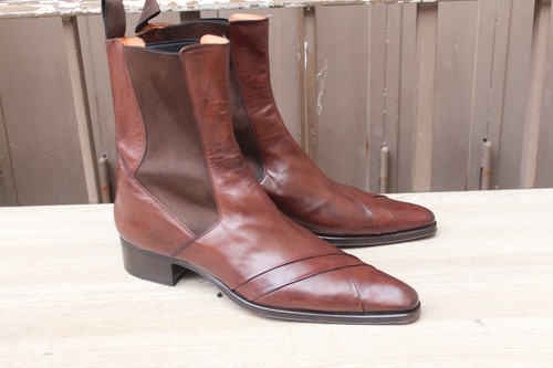Boots santoni cuir - santoni,