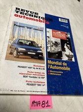 Peugeot 306 essence XN XT XSI S16 XA XR XT Revue Technique Automobile RTA