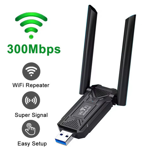 Répéteur wifi usb 300mbps - répéteur,
