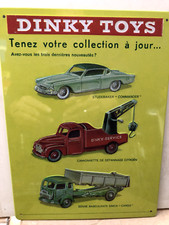 Atlas Dinky Toys plaque métal