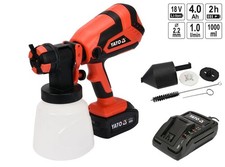 Batterie Pulvérisation de Peinture Électrique Pistolet Pulvérisateur A