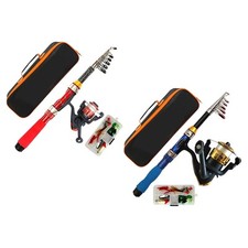 Ensemble de canne à pêche pour enfants, canne à pêche et boîte à matériel