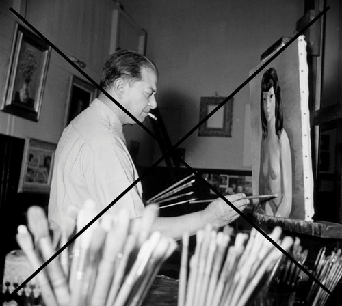 Photo moise kisling 1949 - photo,