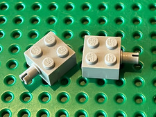 2 x LEGO OldGray Light Gray