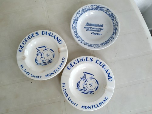 Lot cendriers - 3,