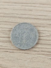 Pièce 5 Francs Belgique 1950