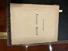 Catalogue De Vente, Tableaux Modernes, Collection Eugene Blot, 1933