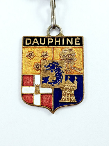 Porte cles blason - porte-cles, dauphinÉ