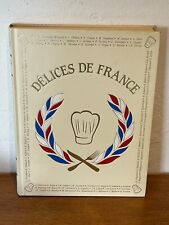 Livre de cuisine Délices de