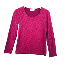 Caroll haut femme taille 40 violet top blouse 97% polyamide 3% élastanne France