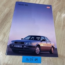 Audi 80 1993 2.0 S E quattro 2.3 2.8 V6 1.9 TD TDi catalogue brochure prospectus