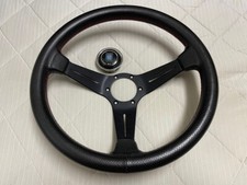 Volant à cône profond rallye type sport NARDI cuir perforé 35 cm