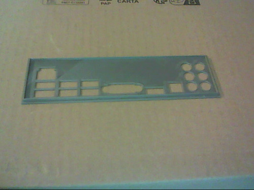 Shield plaque arriere en - arriere,