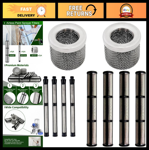 Airless spray filter - spray, 3