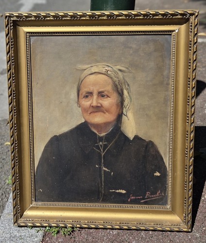 Tableau ancien signé - tableau,