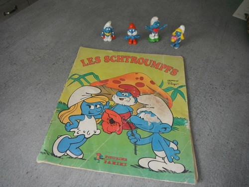 Album panini les schtroumpfs - panini, /