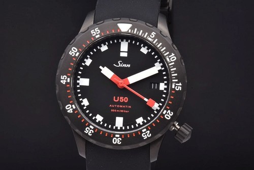 Montre plongée silicone - de,