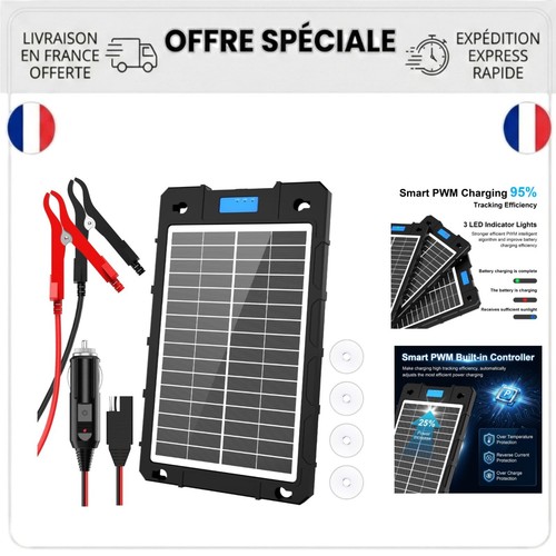 Chargeur solaire batterie