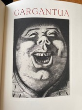 RABELAIS. Gargantua. 40 EAUX-FORTE DE Laszlo BARTA. RELIURE SIGNÉE LAVAUX 1934