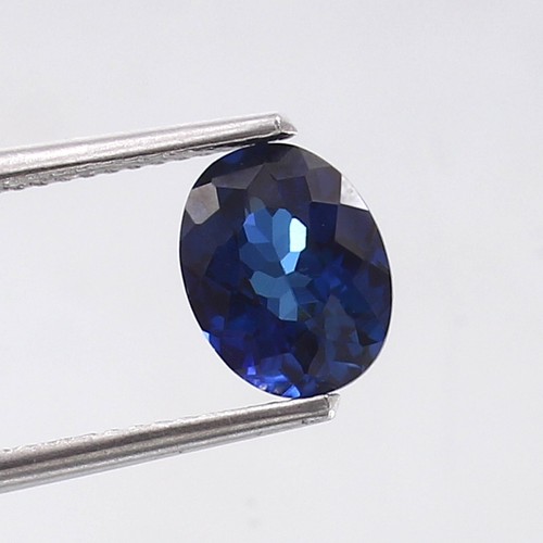 Aaa gemme ovale saphir bleu - gemme,