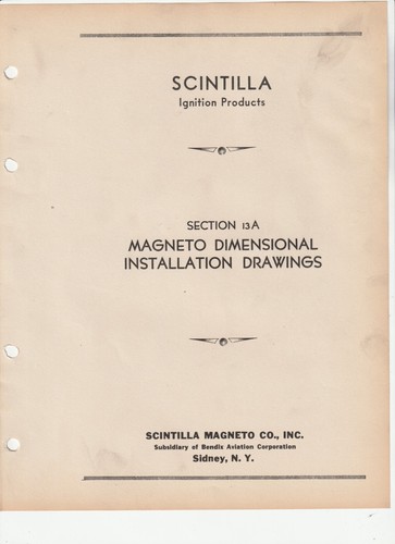 1936 bendix scintilla magneto - bendix,