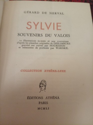 Gerard nerval sylvie - nerval,